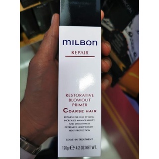 milbon Restorative Blowout Primer Fine hair &amp; Coarse hair 120g.