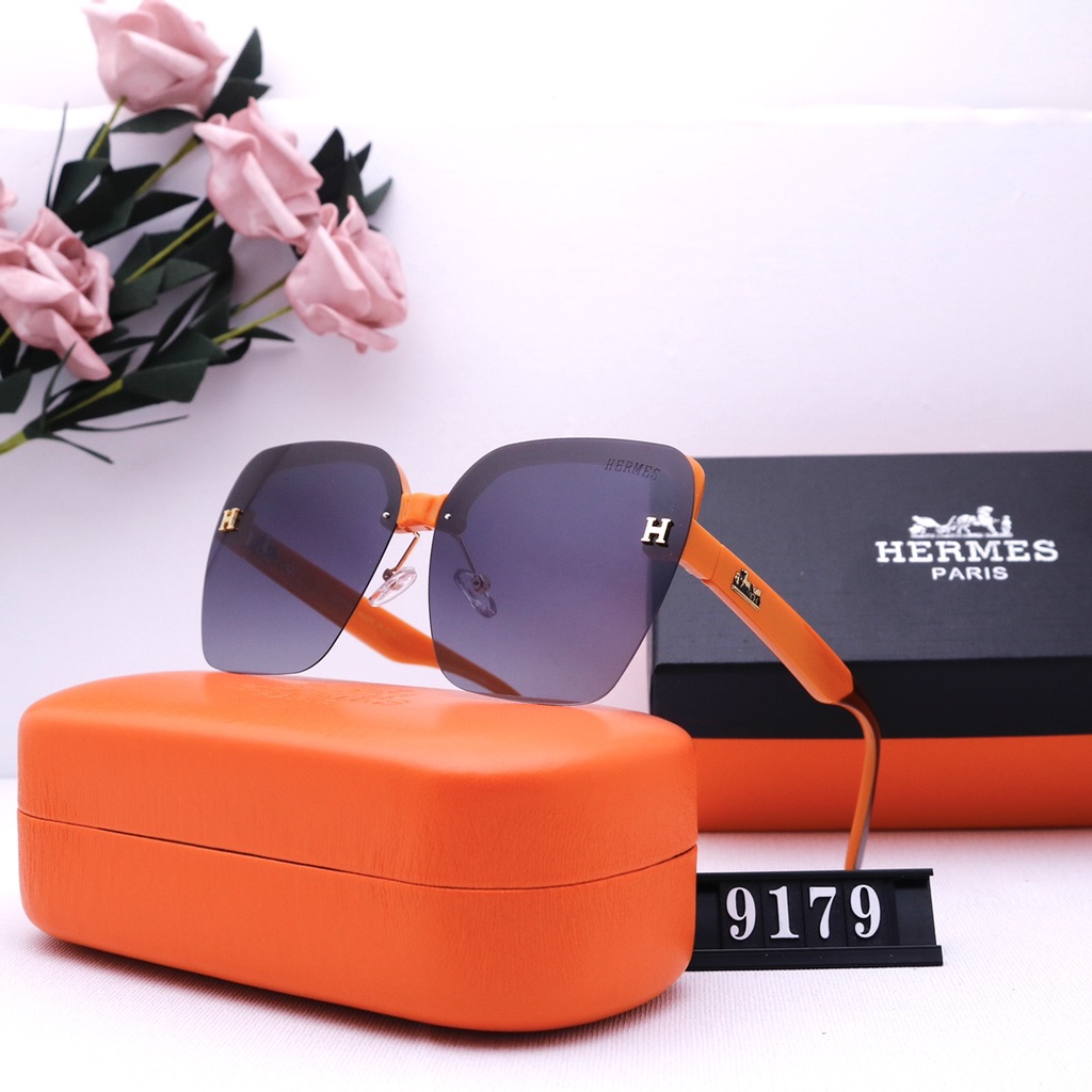 hermes sunglasses orange