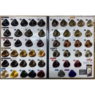 Farger HCE 100 ml.สีฟาเกอร์ โทนธรรมชาติ,โทนเขียว hair color