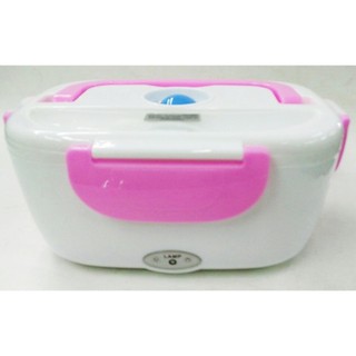 กล่องอุ่นอาหารอัตโนมัติ the electric LUNCH BOX รุ่น MP-108 สีชมพู