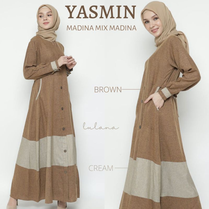 Yasmin Madina mix Madina Gamis