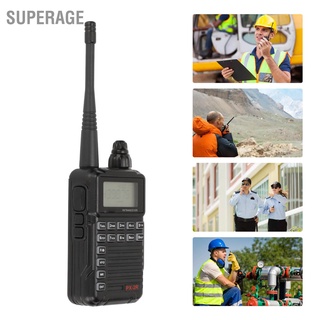 Superage วิทยุสื่อสาร 400‐470MHz Uhf ระยะไกล 2W 128CH ปลั๊ก Eu 220V