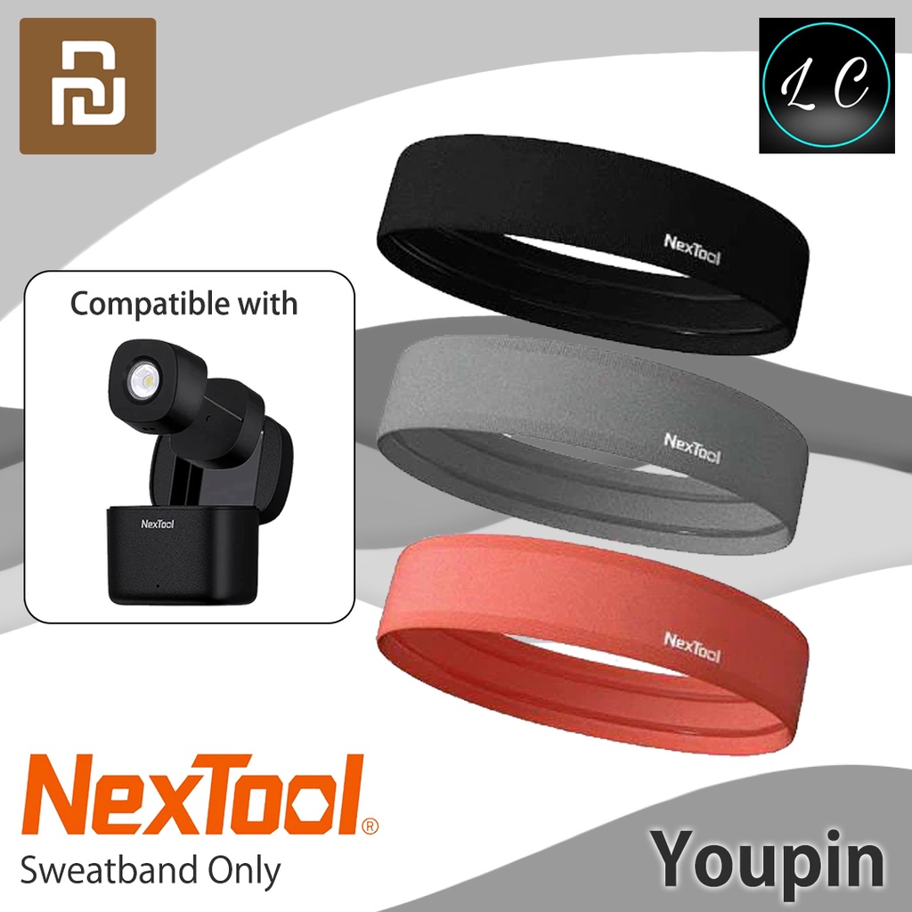 NEXTOOL Sweatband สําหรับไฟหน้าไฟหน้าไฟหน้าเดินกลางคืนแบบพกพา