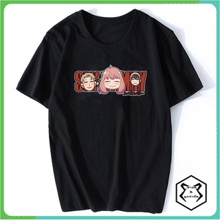 คอตต้อนคอกลมManga Anime spy x family ลอยด์ ฟอเจอร์ อาเนีย ฟอเจอร์ ยอร์ ฟอเจอร์ Loid Anya Yor Bond Forger tops 3D Cosplay