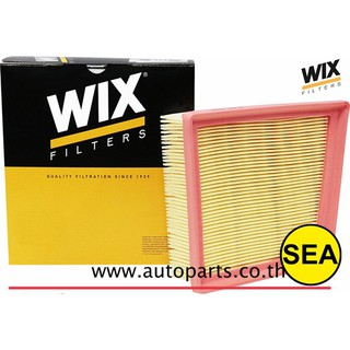 ไส้กรองอากาศ WIX สำหรับ  FORD FIESTA 1.6 ปี 10  49604 (1ชิ้น)