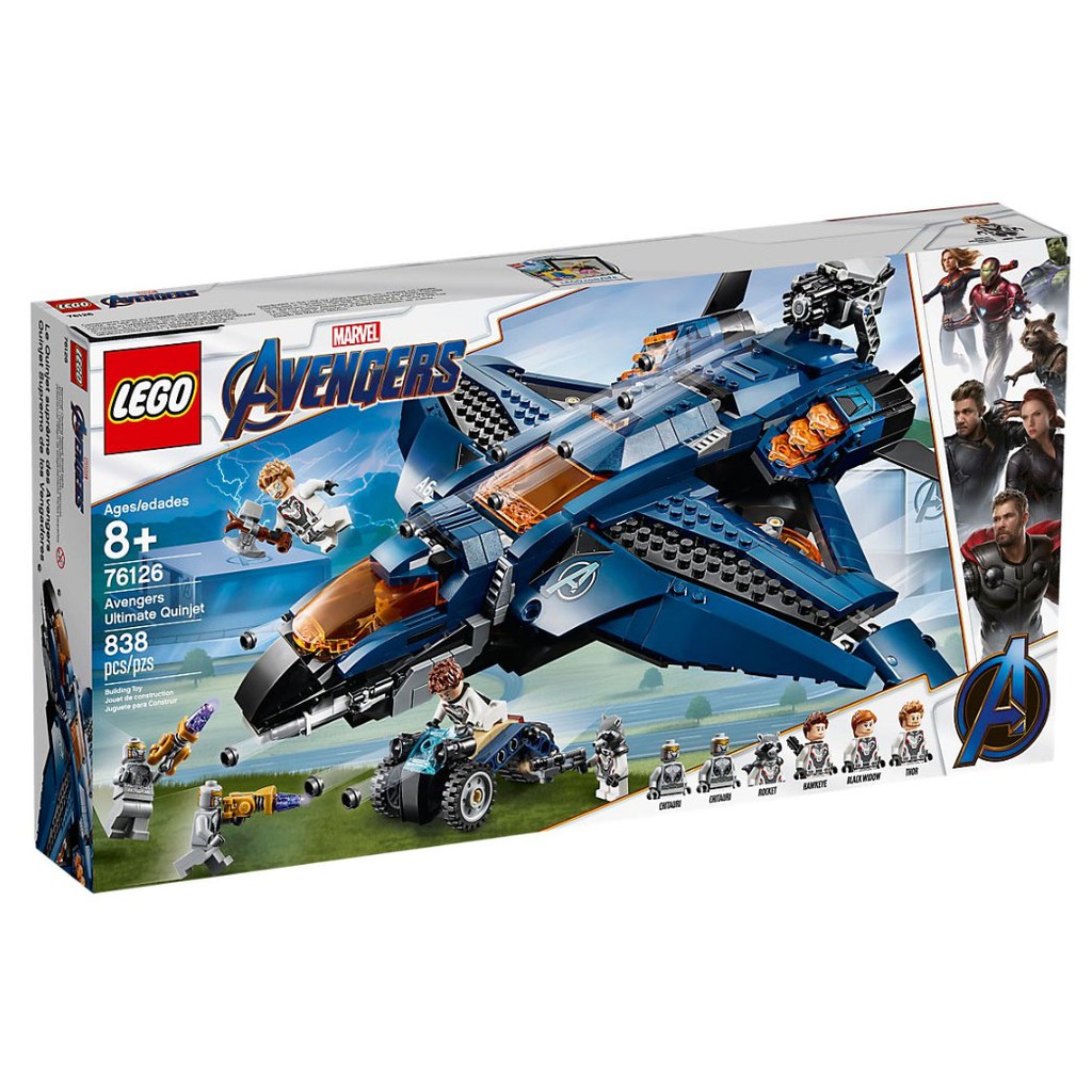 เลโก้แท้ LEGO Marvel Super Heroes 76126 Avengers Ultimate Quinjet
