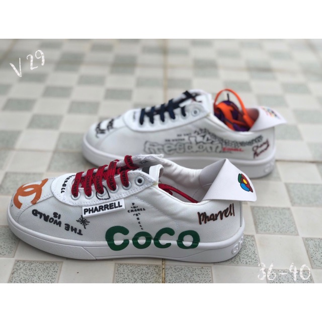 chanel x pharrell sneakers