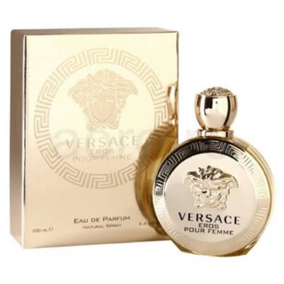 Versace Eros Pour Femme EDP 100 ml. กล่องซีล(เช็คสต้อคก่อนทำรายการนะคะ)