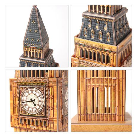 จิ๊กซอว์ 3 มิติ หอนาฬิกาบิกเบน Big Ben small C094 แบรนด์ Cubicfun ของแท้ 100% สินค้า พร้อมส่ง ราคา ถูกที่สุด ดีลบีเคเค แกลเลอรีภาพที่ 5