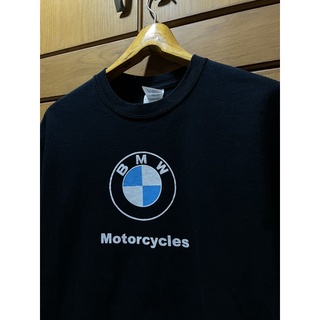 เสื้อยืดวงโลหะ เสื้อยืด VINTAGE 00s BMW MOTORCYCLES Size M