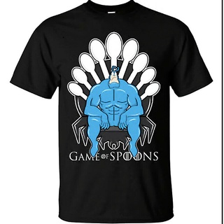 ย้อนยุคเสื้อยืดลําลอง ผ้าฝ้าย 100% พิมพ์ลาย game Of Spogame Of Thrones The Tick film สําหรับผู้ชายS-5XL