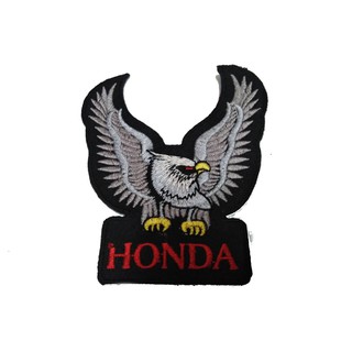 [ตัวรีด เย็บได้] HONDA ป้ายติดเสื้อ logo Embroidered Sew Iron On Patches Badge