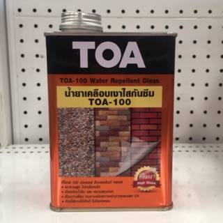 TOA-100 น้ำยาเคลือบเงาใส กันซึม