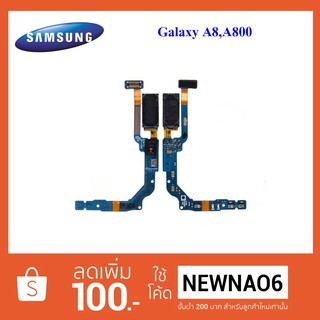 สายแพรชุด ลำโพงหูฟัง+เซ็นเซอร์ Samsung A800