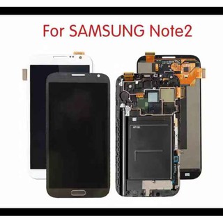 หน้าจอชุด Samsung note2 /N7100 LCDพร้อมจอสัมผัส (แถมอุปกรณ์ไขควงชุดและกาว)