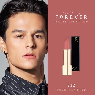 212 SIXTOR Forever Matte Lip ซิคซ์ทอรี่ ลิปสติกเนื้อแมท (ลิปสีผู้ชาย/ไม่โป๊ะ/กลบปากคล้ำ)