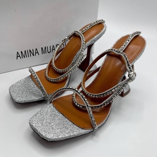 AMINA MAUDDI HEELSรองเท้าส้นสูง สายคาดข้อเท้า SS2022