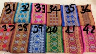 สไบ69บาทสวยๆทักลายได้เลย สไบลาว น่ารัก สวย สง่า สวย