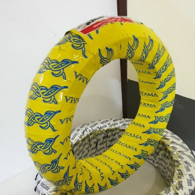 ยางนอกรถมอเตอร์ไซค์ 110/90-12 Fujiyama ลาย wholf ไม่ใช้ยางใน ยางนอก 110/90-12