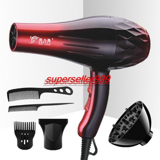 DELIYA  2200W Hair dryer DLY- 8080 รุ่น  ซื้อ 1 แถม 5 (ปรับความร้อน&amp;แรงลมได้) พกพา  DLY ไดร์เป่าผม ร้อนเร็ว ลมแรง