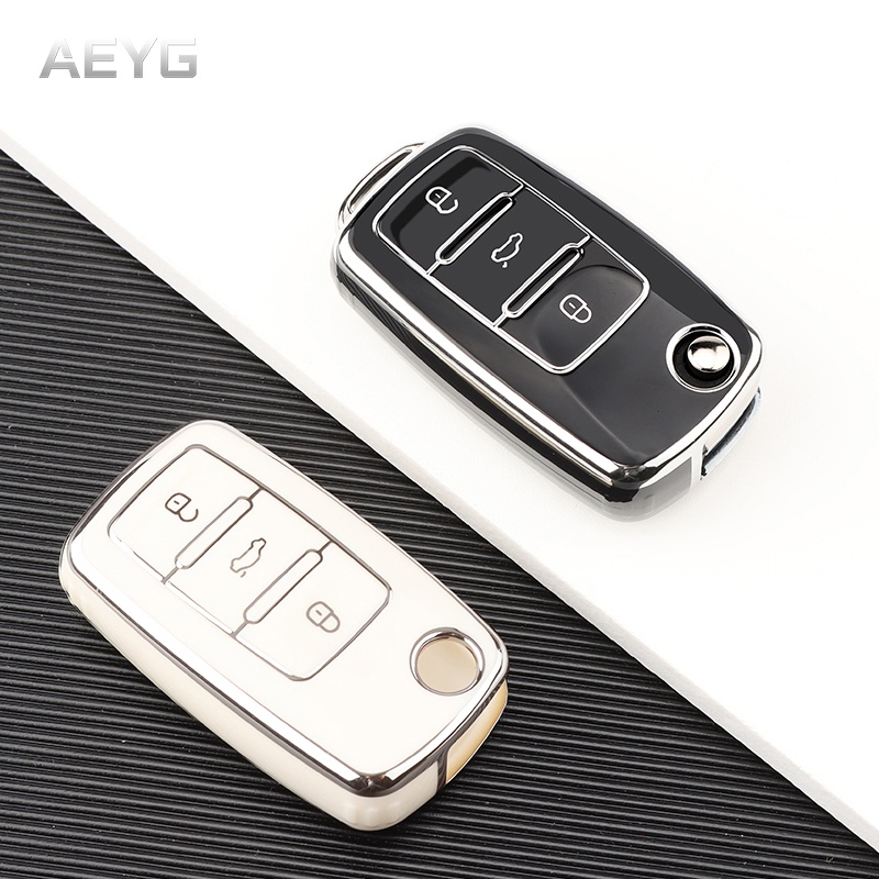 Tpu Car Key Case Cover For Vw Volkswagen Polo Bora Tiguan Passat B5 B6