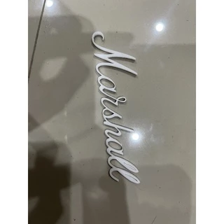 โลโก้LogoมาแชลMarshallสามารถสั่งตัดได้แอดเฟสรุปสุดท้ายไปจ้า🔥ถูกสุดกว่าร้านอื่น🔥งานดี