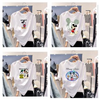 เสื้อยืด Mickey  ผ้านิ่มเด้ง