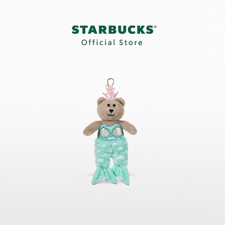 Starbucks Mini Siren Bearista Bear พวงกุญแจหมีแบริสต้าสตาร์บัคส์ รูปนางเงือก