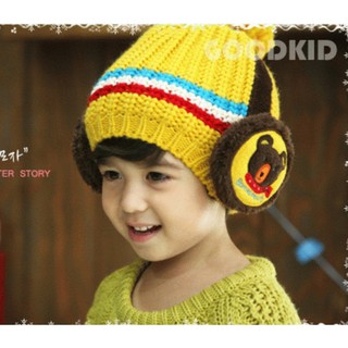 หมวกไหมพรม  Korean Style (เส้นรอบวงของหมวก 32-40 cm.)