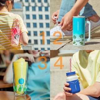 แก้วสตาร์บัคส์เกาหลี Starbucks Korea Summer Collection