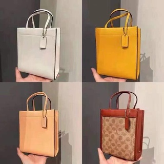 ❀ COACH C5277 Mini Cashin tote กระเป๋าสะพายข้างแบบพกพา