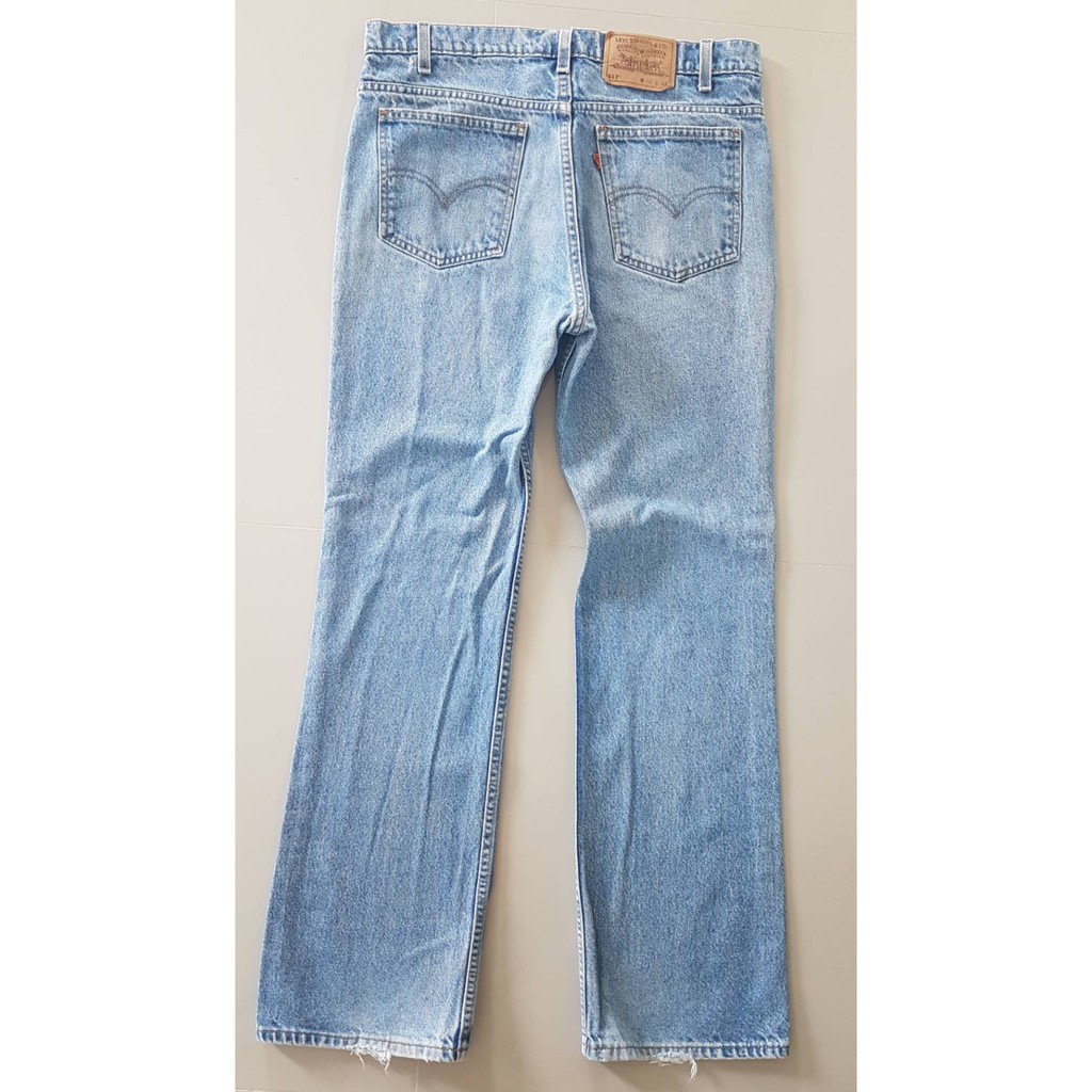 กางเกงยีนส์ป้ายส้ม  Levi's 517-0215 W36 (I1169