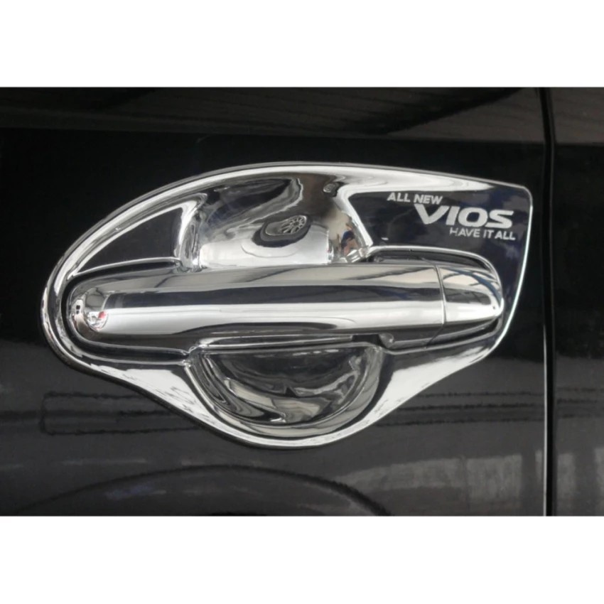 ถาดรองมือเปิด (โครเมี่ยม ) (Door handle) / Toyota Vios 2013 #1004