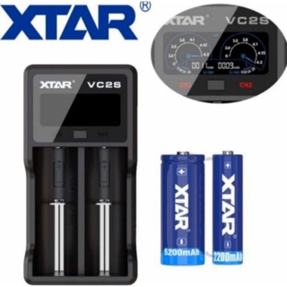 เครื่องชาร์จ Xtar VC2S ของแท้ หน้าจอdigital