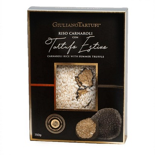 Giuliano Carnarou Rice With Summer Truffle 350 g.- จูเลียโน่ ทาร์ทูฟี รีซอตโต้ ผสม ทรัฟเฟิล  350 กรัม