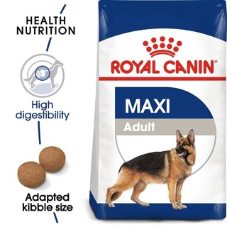 Royal Canin Maxi Adult  อาหารสุนัขโตพันธุ์ใหญ่ มี10kg,15kg