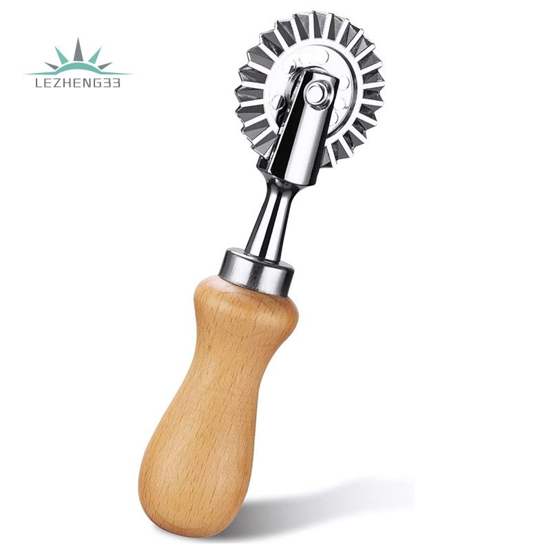 Pastry Wheel Cutter - Pasta Cutter Wheel - Ravioli Crimper Cutter Wheel Dough Cutter for Kitchen Pas