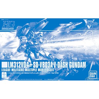 (ดูโค้ด หน้าร้าน) [BANDAI] 1/144 HGUC : [LIMITED] V DASH GUNDAM [CLEAR COLOR]