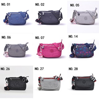 Promo ของแท้ KIPLING กระเป๋าสะพายไหล่ ผ้าไนล่อน ลําลอง ทรงโท้ท K7245