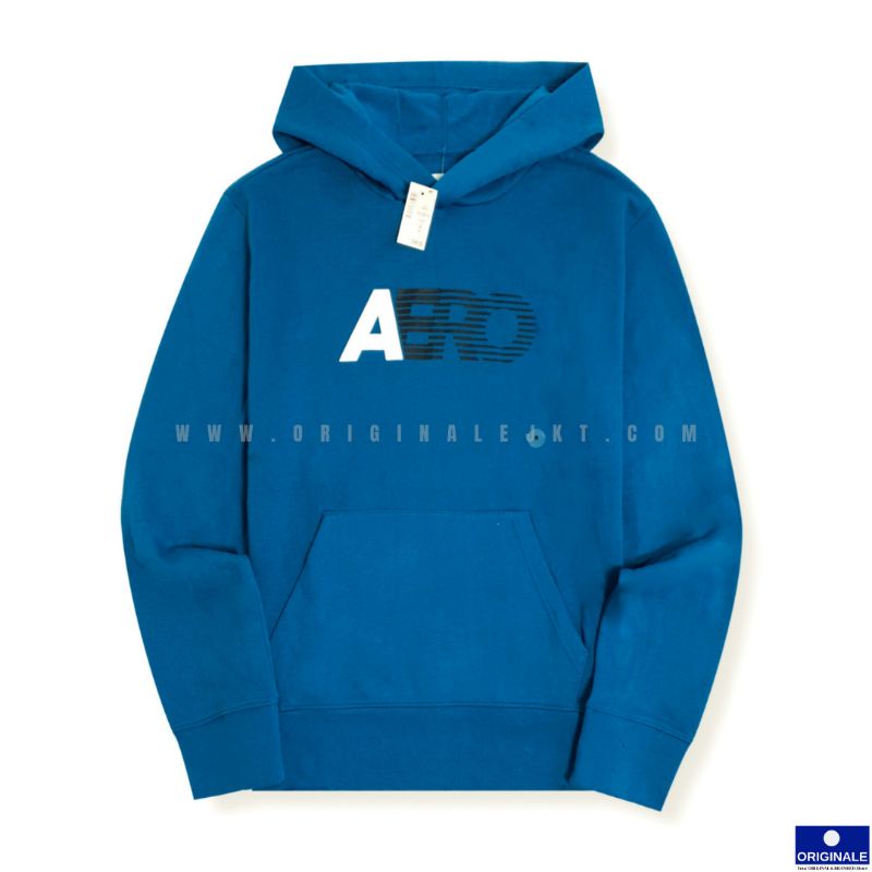 เสื้อฮู้ดไร้เชือก APE - Olympic Blue