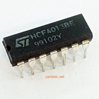 HCF4013BE (IC14P-IC-CMOS Dual D Flip-Flop with Set/Reset)