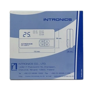 รีโมทคอนโทรล , รูมแอร์ , เทอร์โมรูม ชนิดมีสาย ยี่ห้อ INTRONICS รุ่น DT-03