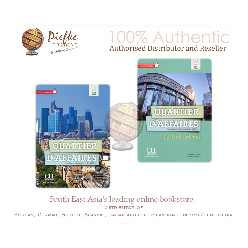 Quartier d'affaires  : A2 Study Book, B1 workbook : 9782090386608:9782090386646