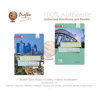 Quartier daffaires  : A2 Study Book, B1 workbook : 9782090386608:9782090386646