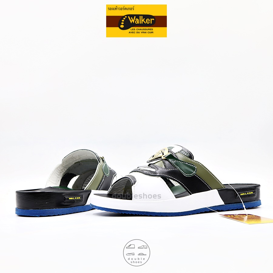 รองเท้าแตะ Walker รุ่น M4912 (สไตล์เทวิน) สีดำ เบอร์ 39-46