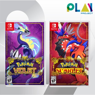 Nintendo Switch : Pokemon Scarlet &amp; Violet [มือ1] [แผ่นเกมนินเทนโด้ switch]