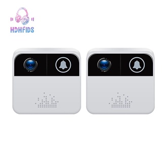 IP Video Intercom WI-FI Video Doorbell Camera,Video Doorbell Camera Wireless for Home Security 720P HD Night Vision