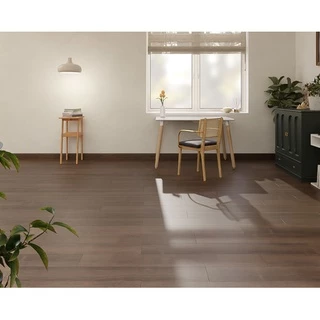 Double Living SPC Vinyl Flooring 5.5 mm กระเบื้องไวนิล SPC ลายไม้คลิกล๊อค ความหนา 5.5 มม. (โฟมในตัว) ขนาด 182*1220*5.5
