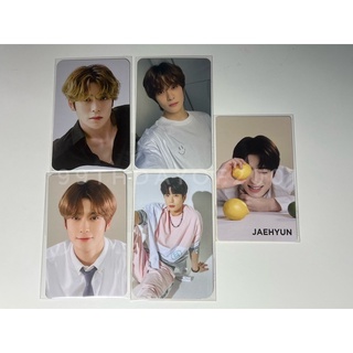 การ์ดแท้ แจฮยอน NCT 127 [season greeting, slowacid, School, Denim, Nature republic KR]