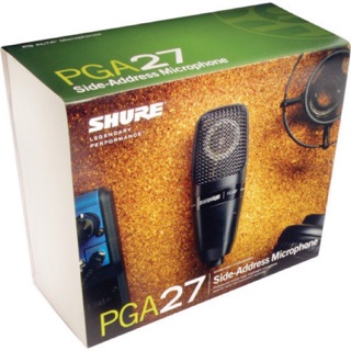 SHURE PGA27 LC ไมโครโฟน ชัวร์ PGA27LC คอนเดนเซอร์ ประกันศูนไทย 1 ปีเต็ม